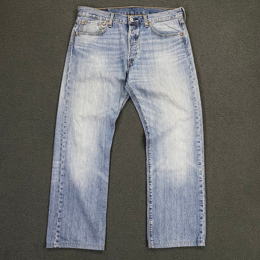 Vintage Levis 501 Jeans FITS 33x28 Blue Denim Button Fly Classic